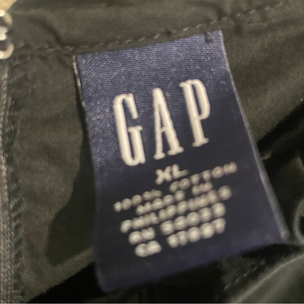 Gap Black Ruffle Crossbody Tank Top Clean Girl Minimalist Ballet-core Casual - Picture 4 of 6